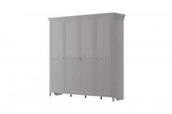 Шкаф распашной 2160 мм ШР-4 Никеа антрацит (БМ) в Нягани - nyagan.mebel-e96.ru