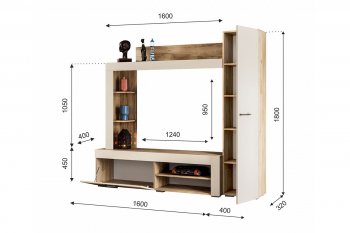 Стенка Николь (ИЦ) в Нягани - nyagan.mebel-e96.ru