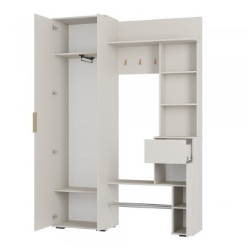 Прихожая Ницца ПР-04 Кашемир (БТС) в Нягани - nyagan.mebel-e96.ru