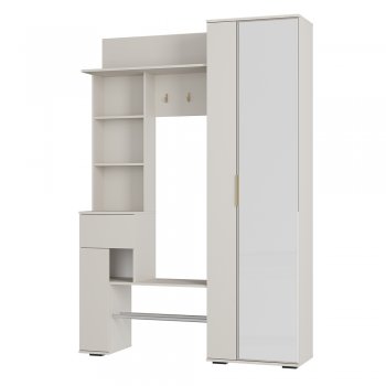 Прихожая Ницца ПР-04 Кашемир (БТС) в Нягани - nyagan.mebel-e96.ru