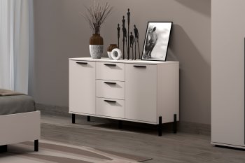 Спальный гарнитур Норден кашемир, модульный (Зарон) в Нягани - nyagan.mebel-e96.ru