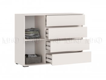 Комод 1 дверь 4 ящика (1200) Норд, кашемир (Миф) в Нягани - nyagan.mebel-e96.ru