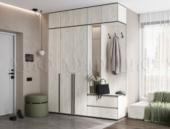Прихожая Норд модульная крафт белый (Миф) в Нягани - nyagan.mebel-e96.ru
