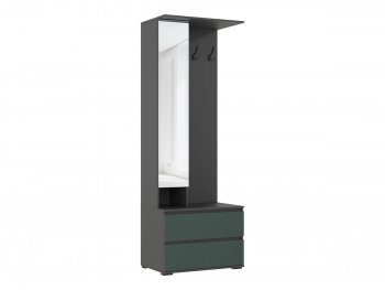 Прихожая Норд графит/изумруд (Миф) в Нягани - nyagan.mebel-e96.ru | фото