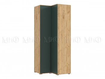 Шкаф угловой Норд крафт/изумруд (Миф) в Нягани - nyagan.mebel-e96.ru