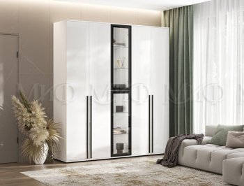 Шкаф Норд+ пенал со стеклом (Миф) в Нягани - nyagan.mebel-e96.ru
