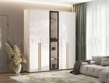 Шкаф Норд+ пенал со стеклом (Миф) в Нягани - nyagan.mebel-e96.ru | фото