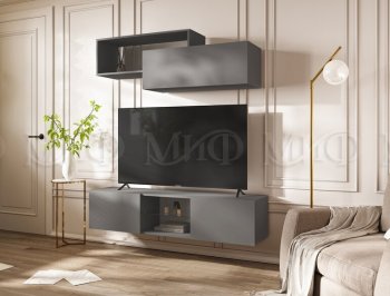 Стенка Норд-1 графит (Миф) в Нягани - nyagan.mebel-e96.ru
