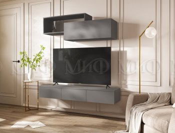 Стенка Норд-2 графит (Миф) в Нягани - nyagan.mebel-e96.ru