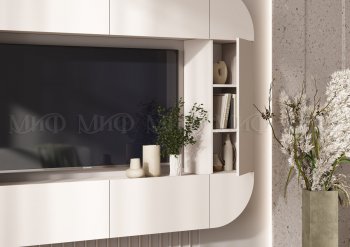 Стенка Норд (Зона ТВ), кашемир (Миф) в Нягани - nyagan.mebel-e96.ru