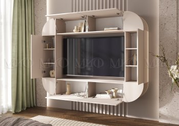 Стенка Норд (Зона ТВ), кашемир (Миф) в Нягани - nyagan.mebel-e96.ru