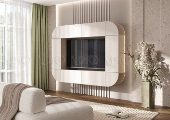 Стенка Норд (Зона ТВ), кашемир (Миф) в Нягани - nyagan.mebel-e96.ru