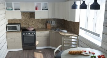 Кухонный гарнитур Ольга оптима 5 2700х1600 мм (Герда) в Нягани - nyagan.mebel-e96.ru