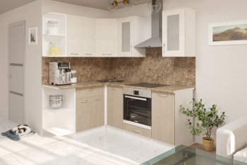 Кухонный гарнитур Ольга прайм 3 1500х2000 мм (Герда) в Нягани - nyagan.mebel-e96.ru