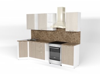 Кухонный гарнитур Ольга прайм 4 900х2000 мм (Герда) в Нягани - nyagan.mebel-e96.ru