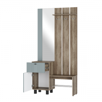 Прихожая Олива шарли бриз софт, модульная (БТС) в Нягани - nyagan.mebel-e96.ru