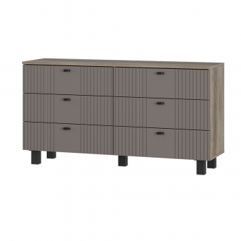 Комод Олива КМ-04 муссон софт (БТС) в Нягани - nyagan.mebel-e96.ru