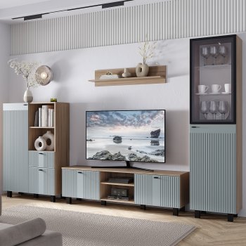 Тумба под ТВ Олива ТБ-09 шарли бриз (БТС) в Нягани - nyagan.mebel-e96.ru