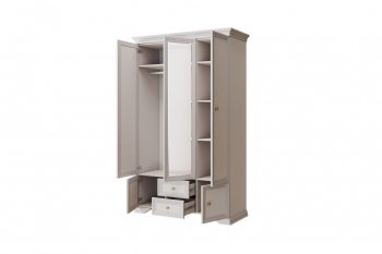 Шкаф распашной ШР 3 - 1 зеркало (БМ) в Нягани - nyagan.mebel-e96.ru