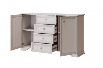 Комод 4 ящика, 2 двери Орландо (БМ) в Нягани - nyagan.mebel-e96.ru
