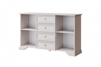Комод 4 ящика, 2 двери Орландо (БМ) в Нягани - nyagan.mebel-e96.ru