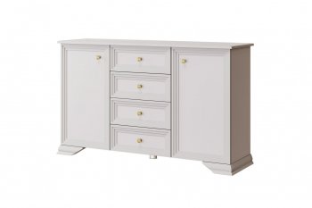 Комод 4 ящика, 2 двери Орландо (БМ) в Нягани - nyagan.mebel-e96.ru