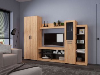 Стенка OSKAR4 (Генезис) в Нягани - nyagan.mebel-e96.ru