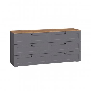 Комод Остин 16.240 графит (Моби) в Нягани - nyagan.mebel-e96.ru