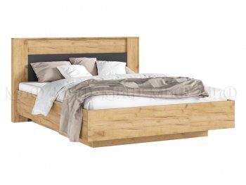 Кровать парящая Остин крафт/графит (Миф) в Нягани - nyagan.mebel-e96.ru
