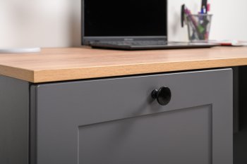 Стол письменный 12.159 Остин графит (Моби) в Нягани - nyagan.mebel-e96.ru