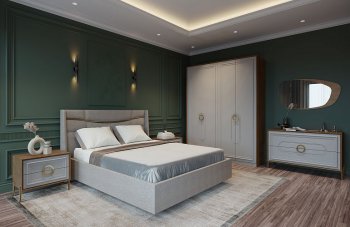 Спальный гарнитур Палермо модульный (СБК) в Нягани - nyagan.mebel-e96.ru