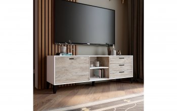 Тумба ТВ Парус-9 (Текс) в Нягани - nyagan.mebel-e96.ru