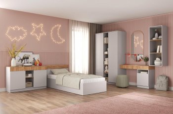 Набор детской мебели Прайм модульный (Олмеко) в Нягани - nyagan.mebel-e96.ru