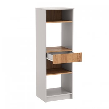 Стеллаж 89.20 Прайм (низкий с ящиком) (Олмеко) в Нягани - nyagan.mebel-e96.ru