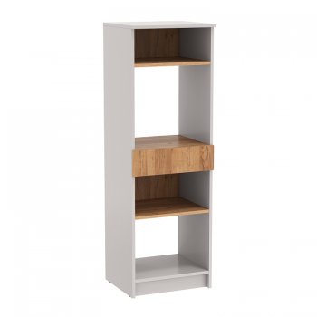 Стеллаж 89.20 Прайм (низкий с ящиком) (Олмеко) в Нягани - nyagan.mebel-e96.ru