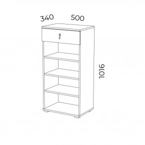 Прихожая Зетта (модульная) в Нягани - nyagan.mebel-e96.ru