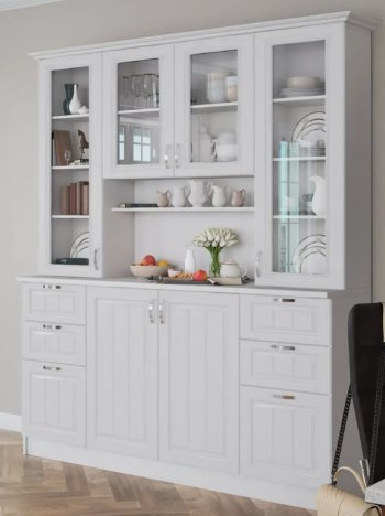 Буфет Прованс-016 (Текс) в Нягани - nyagan.mebel-e96.ru