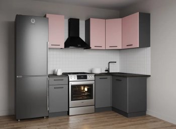 Кухонный гарнитур угловой Роза 2000*1200 мм (Sanvut) в Нягани - nyagan.mebel-e96.ru