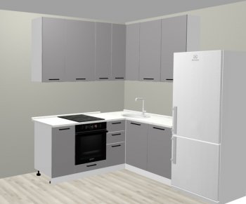 Кухонный гарнитур угловой 2000*1400 мм (Санвут) в Нягани - nyagan.mebel-e96.ru