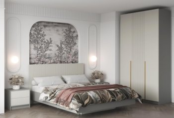 Спальный гарнитур СЕлена модульный (Стиль) в Нягани - nyagan.mebel-e96.ru