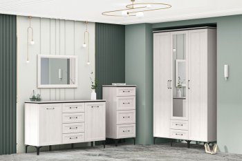 Стенка Шарм модульная Ясень (Диал) в Нягани - nyagan.mebel-e96.ru