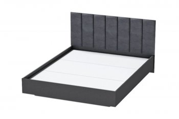 Кровать Шарм (арт.031М1) настил, Антрацит (Диал) в Нягани - nyagan.mebel-e96.ru | фото
