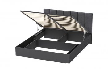 Кровать с подъемным механизмом Шарм (арт.031М1) Антрацит (Диал) в Нягани - nyagan.mebel-e96.ru | фото