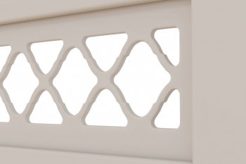 Кровать из массива Шейла льняной (БМ) в Нягани - nyagan.mebel-e96.ru