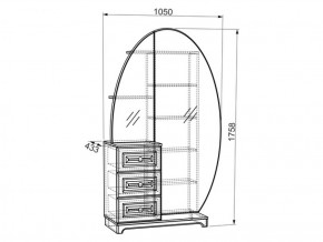 Шкаф комбинированный Белла (Мебельсон) в Нягани - nyagan.mebel-e96.ru