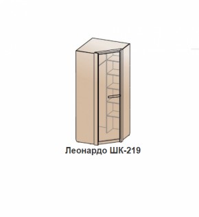 Шкаф ЛЕОНАРДО (ШК-219) Бодега белая в Нягани - nyagan.mebel-e96.ru | фото