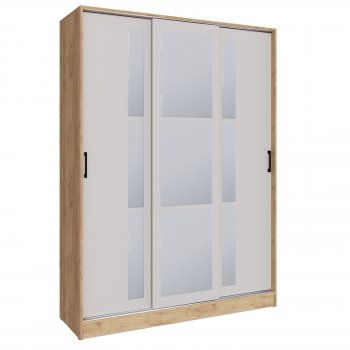 Шкаф-купе Стиль-2 1600 мм крафт/кашемир (Текс) в Нягани - nyagan.mebel-e96.ru
