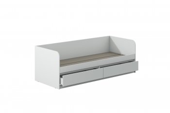 Кровать Соната 900 белый (Зарон) в Нягани - nyagan.mebel-e96.ru