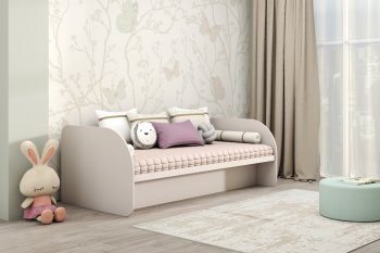 Кровать с подъемным механизмом Сказка, кашемир (Зарон) в Нягани - nyagan.mebel-e96.ru