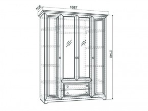 Спальный гарнитур Белла (модульная) в Нягани - nyagan.mebel-e96.ru